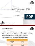 A Radix-8/4/2 FFT Processor For OFDM Systems: Jungmin Park