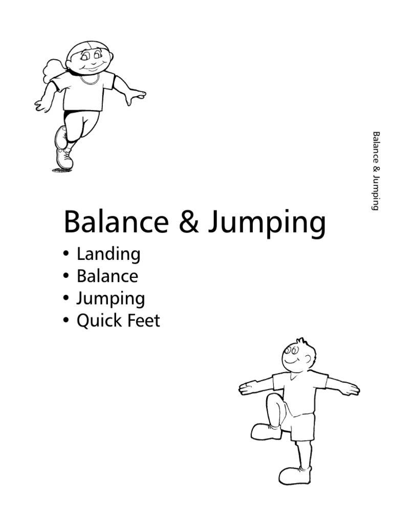 Balance Jumping | PDF | Anatomical Terms Of Motion | Sports