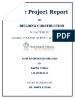 Major Project Report: Building Construction