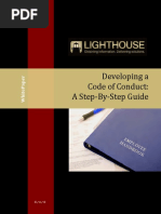 Developing A Code of Conduct (A Step-By-Step Guide)