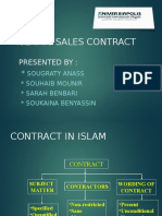 Islamic Sales Contract