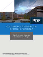 Cost Control Strategies For Zero Energy Buildings: High-Performance Design and Construction On A Budget