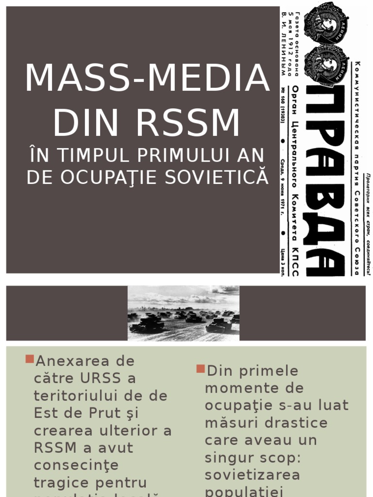 Mass-Media Din RSSM | PDF