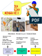 Minggu 3 Dasar Pemetaan Terestris