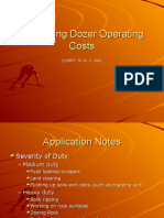 Estimating Dozer Operating Costs
