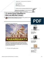 Mahabharata Story - Interesting Untold Stories of Mahabharata