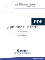 HBR - Qué Hace A Un Líder - Por Daniel Goleman PDF
