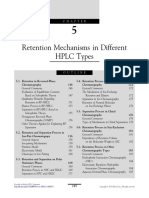 Chapter 5 Retention Mechanisms in Different HPLC Types 2013 Essentials in Modern HPLC Separations