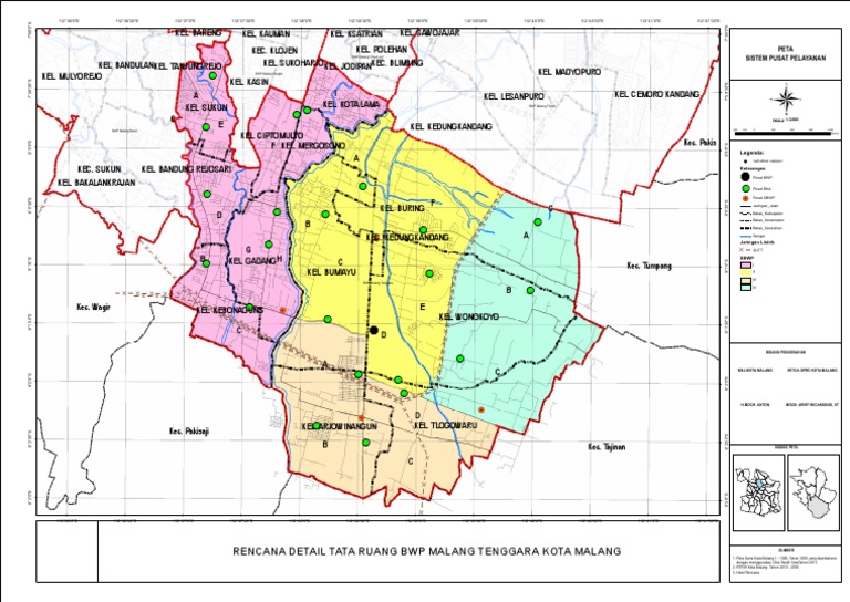 PETA Malang Timur PETA Malang Timur