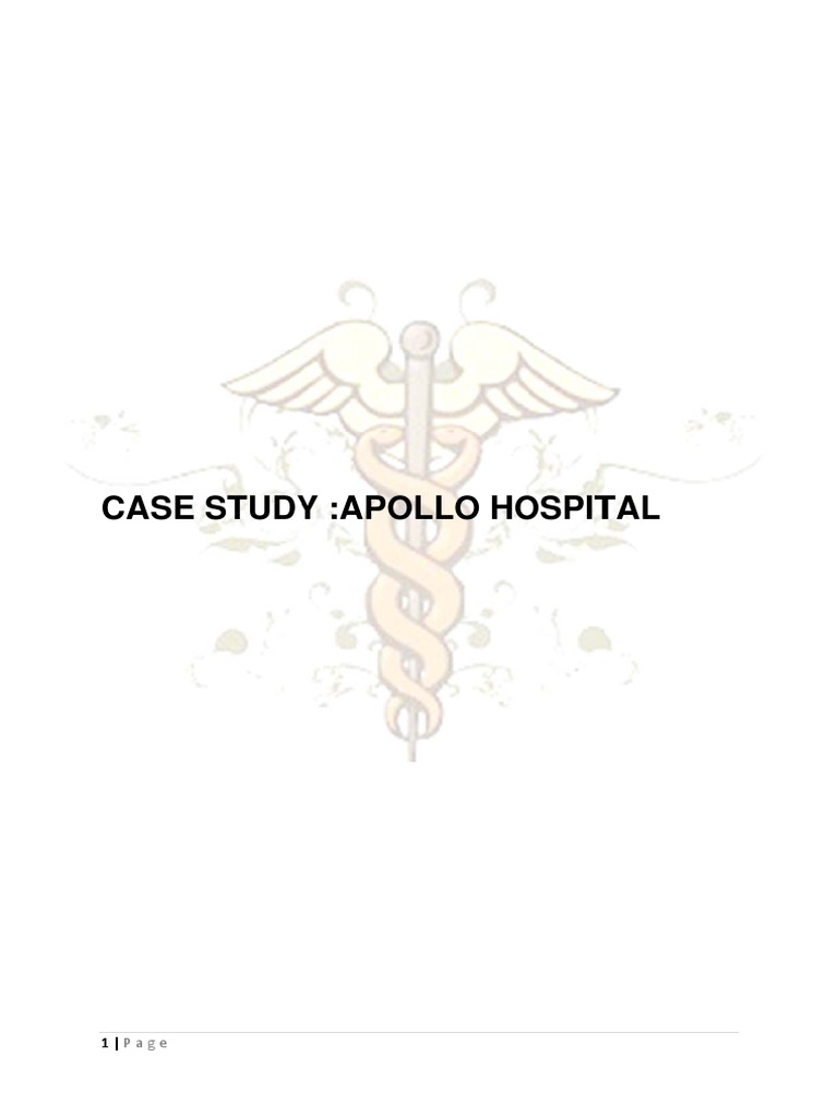 case study on job analysis apollo hospital