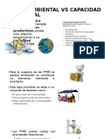 Impacto Ambiental Vs Capacidad Empresarial