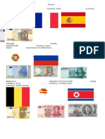 Bandera Del Mundo, Capitales y Moneda