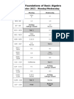 095 Fall MonWedcalendar Revised