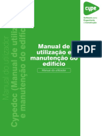 10 - Cypedoc. Manual de Utilização e Manutenção Do Edifício - Manual Do Usuário PDF