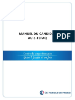 Manuel Du Candidat e TEFAQ 2015 V1.0