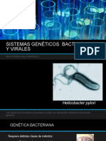 Sistemas Genéticos Bacterianos y Virales