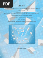 Anais Congresso Fenomenologia