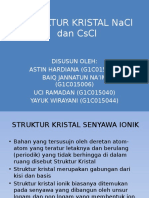 Struktur Kristal Nacl Dan CSCL