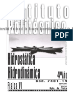 7401-14 FISICA - Hidrostática - Hidrodinámica PDF