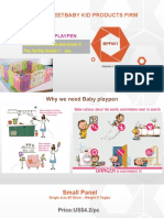 TAIZHOU MEETBABY KID PRODUCTS FIRM BABY PLAYPEN DETAILS