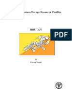 FAO Forage Profile - Bhutan