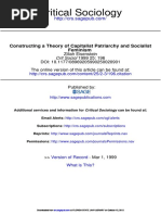 Capitalist Patriarchy and Socialist Feminism