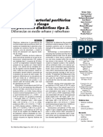 Art 2006 Enfermedad Arterial Periférica y Factores de Riesgo en Pacientes Diabéticos Tipo 2