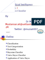 AI Lec 04+05 - Naive Bayes 