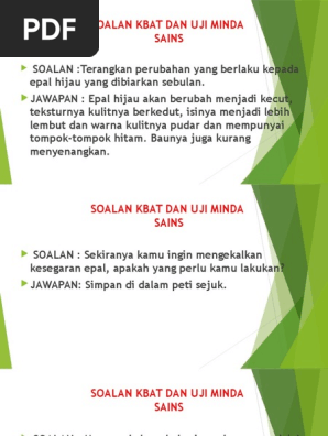 Soalan Kbat Dan Uji Minda Pdf