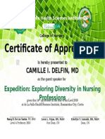 Certificate Sample