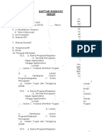 1 Format CV Pendamping Desa & TA