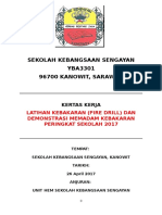 Kertas Kerja Fire Drill 2017