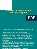 Disfunctia Ventilatorie Restrictiva