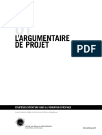 Genres 01largumentairedeprojet PDF
