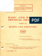 Basic and Battle Physical Training Part 9 Boxing and Wrestling 1945 PDF