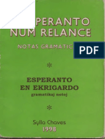 Esperanto Num Relance - Sylla Chaves 