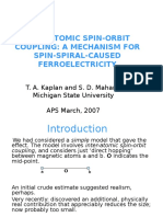 Interatomic Spin-Orbit Coupling