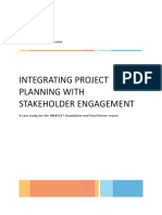 Case Study 2 - Plans and Stakeholders