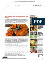Resep Ayam Rica - Rica Pedas Enak Dan Spesial Untuk Keluarga - Resep Dapoer Ibu