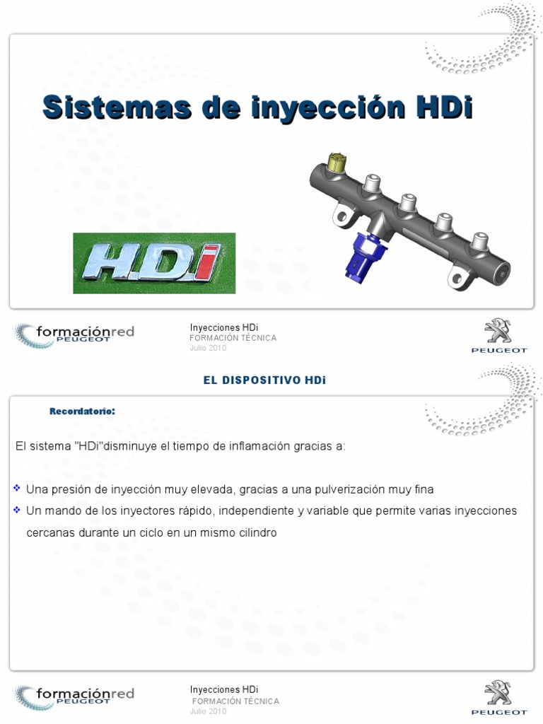 Diagrama de Control de Inyectores HDi | PDF | Esfuerzo de torsión ...