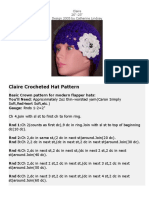 Crochet - Clair Hat