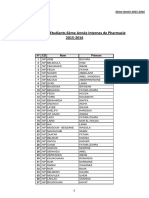 6ème Année 15-16 Internat