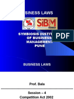 Business Laws: Symbiosis Institute of Business Management Pune