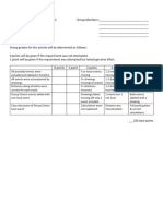 The History of Earth Timeline Rubric