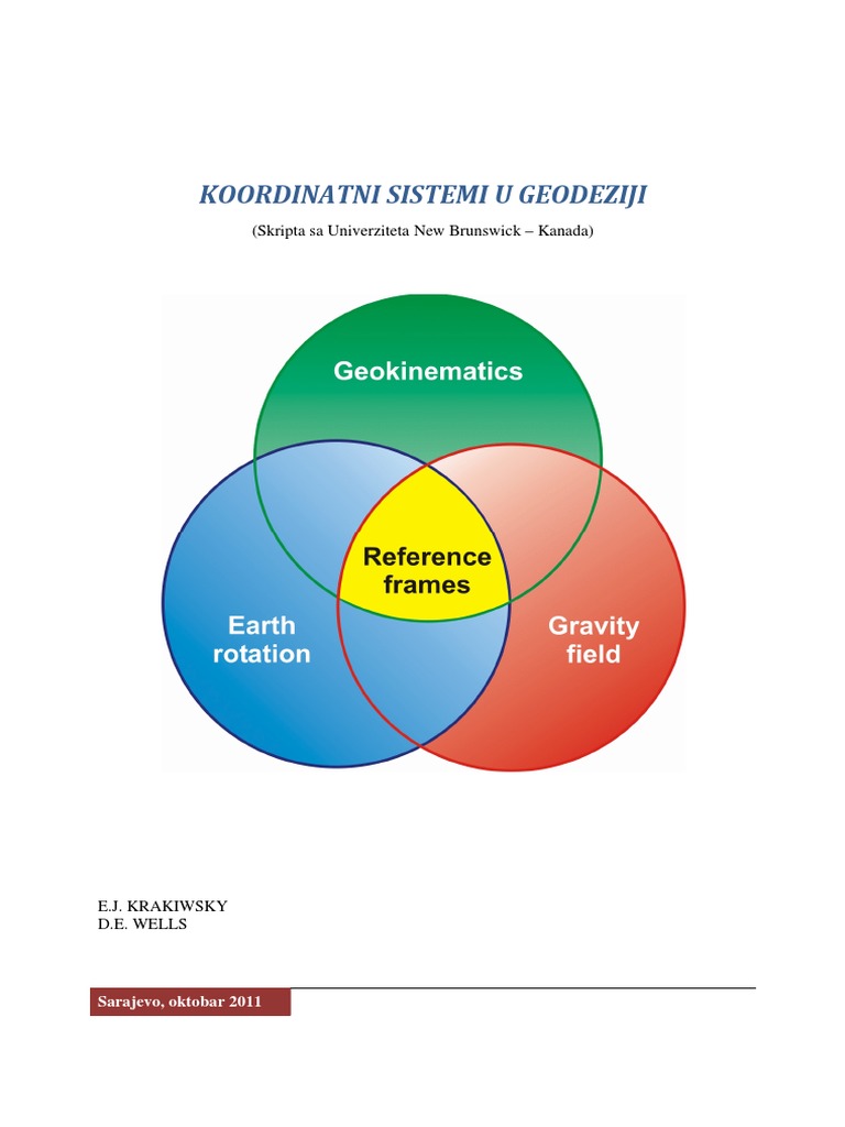 Koordinatni Sistemi U Geodeziji | PDF