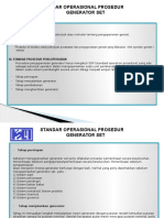 Standar Operasional - Genset