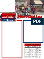 newsletter template pdf