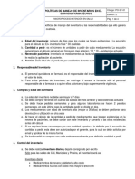 PO-SF-01 Politicas de Manejo de Inventario Ed 2