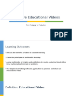 pd-instructional videos