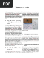 Língua Grega Antiga